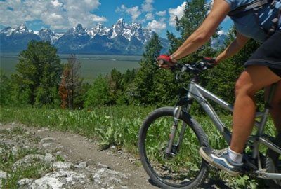 Hotels in Jackson Hole | Rustic Inn Creekside Resort & Spa | Mountain Biking